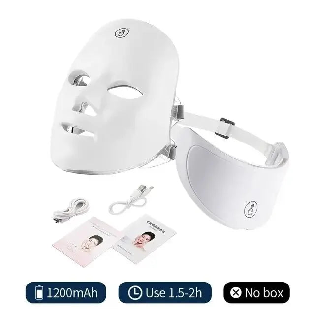Radiant Glow LED Facial Mask | 7-Color Light therapy Mask